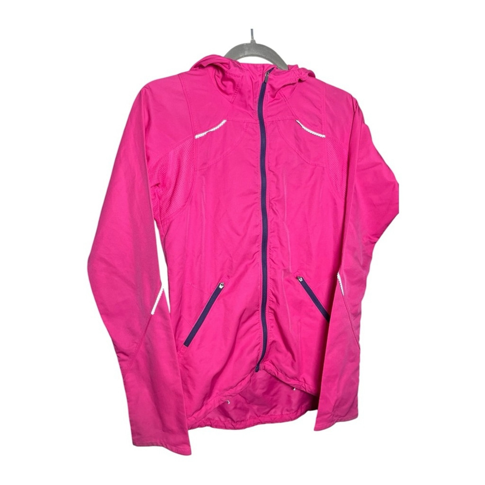MEC Small Women’s Jacket Coat Light Spring Rain Activewear Outerwear Run Pink Sm